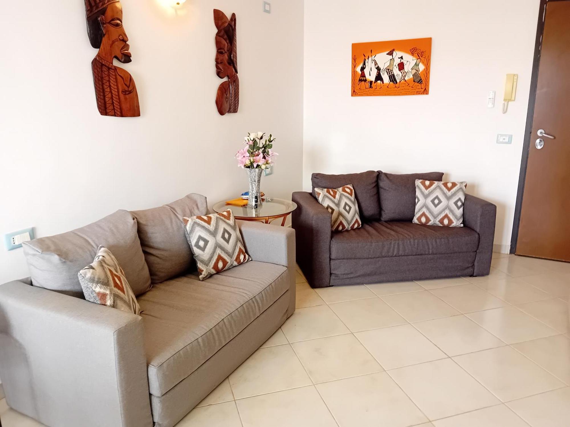Adult Only Beachfront 2 Bedroom Apartment Santa Maria Airport Pick Up, Aircon, Unlimited Wifi Ideal For Remote Working And Long Stay Экстерьер фото